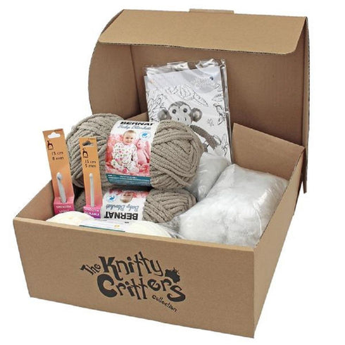 AussieSuperStore Haberdashery Supplies Critters Collection Knitty Kit (in 9 designs) Critters Collection Knitty Kit (in 9 designs) | Toy Making Supplies | Knitting Wool | Yarn | Crotchet Yarn